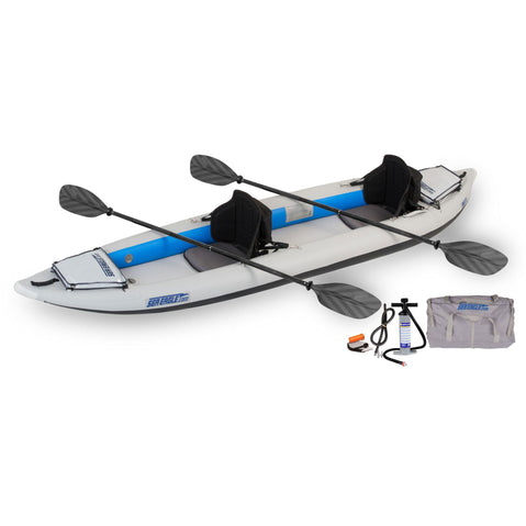 Sea Eagle FastTrack 385FT Inflatable Kayak Pro Tandem Package set