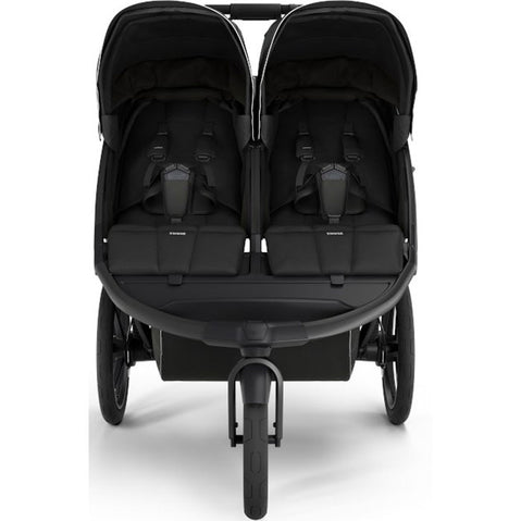 Thule Urban Glide 3 Double Stroller in Black front
