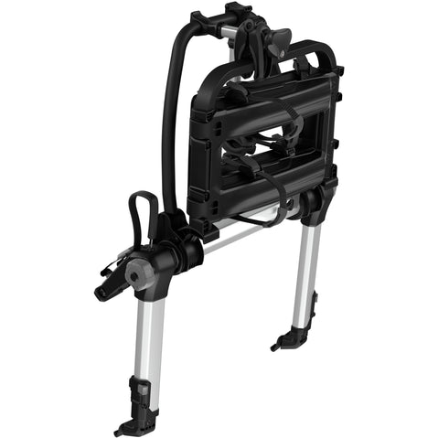 Thule OutWay Platform 2 Bike Trunk Rack Silver/Black angle