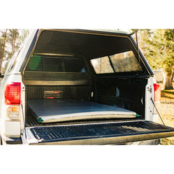 AIRE Truckbed Landing Pad Inflatable Mattress in Gray/Green in Car