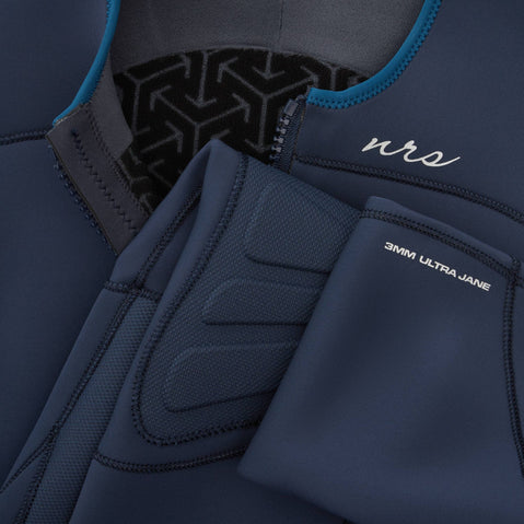 NRS Women's 3.0 Ultra Jane Wetsuit in detail