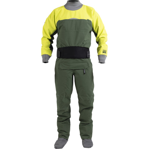 Kokatat Men's Icon GORE-TEX Pro Dry Suit in Olive front
