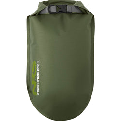 NRS Ether Hydrolock Dry Bag Forest Green 3 Liter Front With Logo