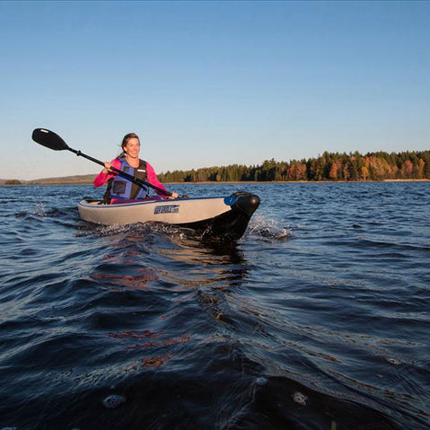 Sea Eagle RazorLite 393 Inflatable Kayak Pro Package lifestyle