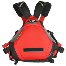 Stohlquist Rocker Lifejacket (PFD) in Red back