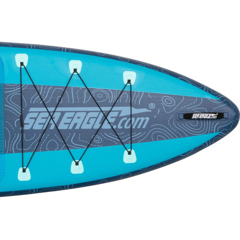 Sea Eagle LongBoard 11 Electric Pump Inflatable SUP Package grab handle