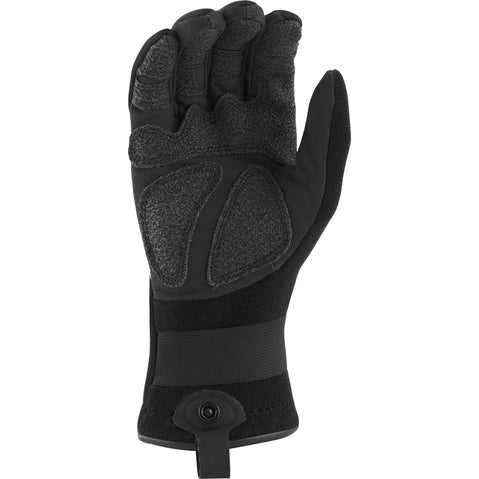 NRS Tactical 2mm Neoprene Gloves in Black/Red Graphic palm