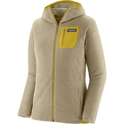 Patagonia Women's R1 Air Full-Zip Hoody in Buttercup Yellow