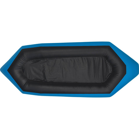 NRS Aster Packraft in Blue XL size bottom view