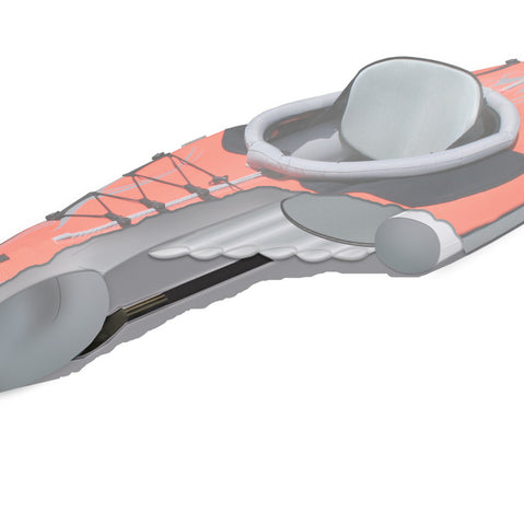 Advanced Elements Kayak Backbone installed