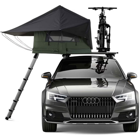 Thule Tepui Explorer Foothill 2 Roof Top Tent in Agave Green back