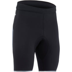 NRS Men's Ignitor Wetsuit Shorts in Black right