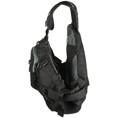 Stohlquist Descent Rescue Lifejacket (PFD) black side