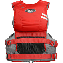 Stohlquist Men's Trekker Lifejacket (PFD) red front view