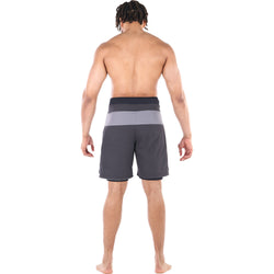 Level Six Men's Pro Guide Neoperene Lined Shorts in Black back