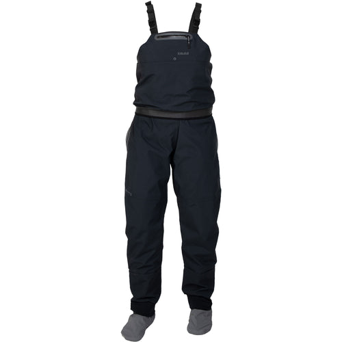 Kokatat Women's Whirlpool GORE-TEX Pro Paddling Bibs in Black front