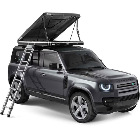 Thule Basin 2 Hardshell Roof Top Tent in Black open