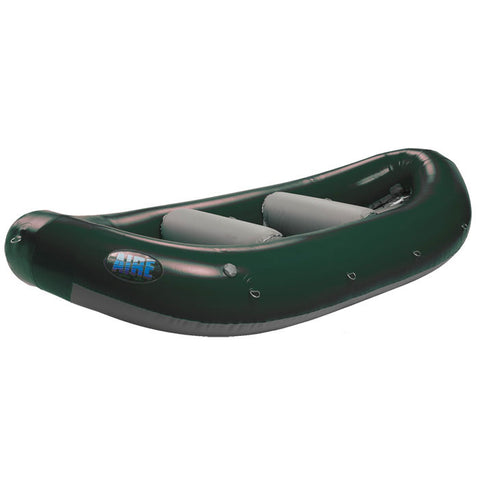 AIRE Puma Self-Bailing Raft in Green angle