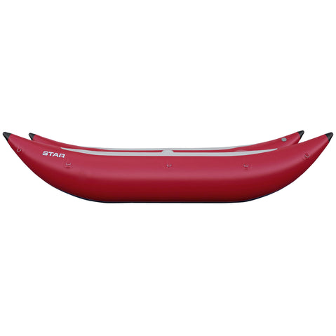 Star Slice XL 12 Paddle Cataraft in Red side