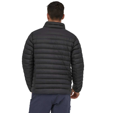 Patagonia Men's Down Sweater Black model back