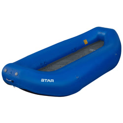 Star Lightning Bug 12 Self-Bailing Raft in Blue angle