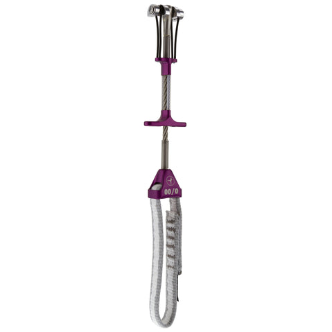 Metolius Ultralight Offset Master Cam in Purple/Gray angle
