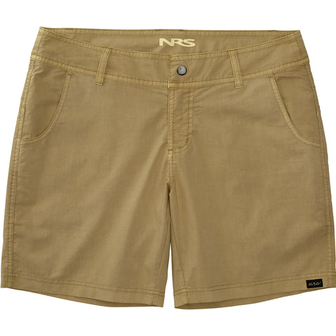 NRS Women's Canyon Shorts in Desert front