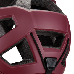 Mammut Crag Sender Rock Climbing Helmet in Blood Red detail