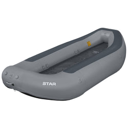 Star Lightning Bug 12 Self-Bailing Raft in Gray angle