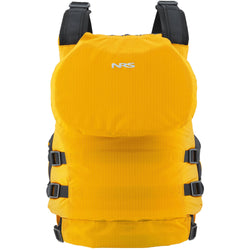 NRS Big Water V Rafting Lifejacket (PFD) in Yellow back