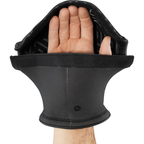 NRS Clutch Kayak Pogies in Black model open