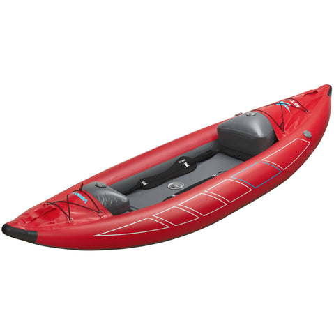 Star Viper XL Inflatable Kayak in Red angle