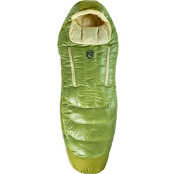 Nemo Equipment Women's Disco 15-Degree Endless Promise Down Sleeping Bag in Birch Bud closed