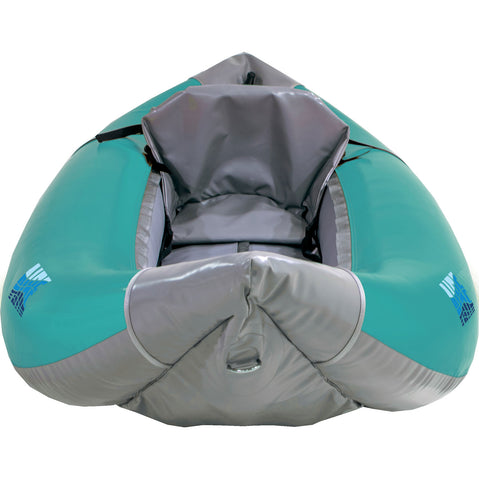 AIRE Outfitter I Inflatable Kayak in Teal front