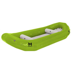 Maravia Zephyr 15 Self-Bailing Raft in Lime Green angle