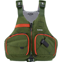 NRS Zander Fishing Lifejacket (PFD) in Charcoal front