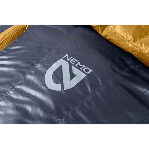 Nemo Men's Disco 15-Degree Endless Promise Down Sleeping Bag logo