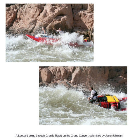 AIRE Leopard 18' Cataraft  lifestyle