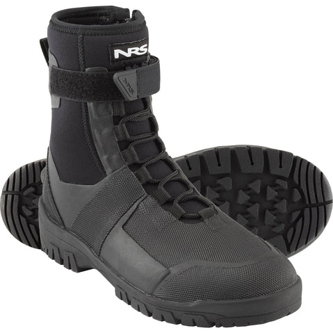 NRS Workboot Water Shoes in Black right angle pair