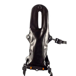 Aquapac VHF Pro Dry Case back view orange tabs