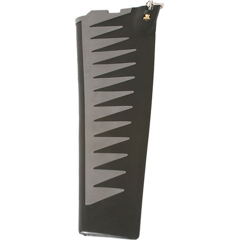 Hobie MirageDrive GT Turbo Fin in Gray/Black angle