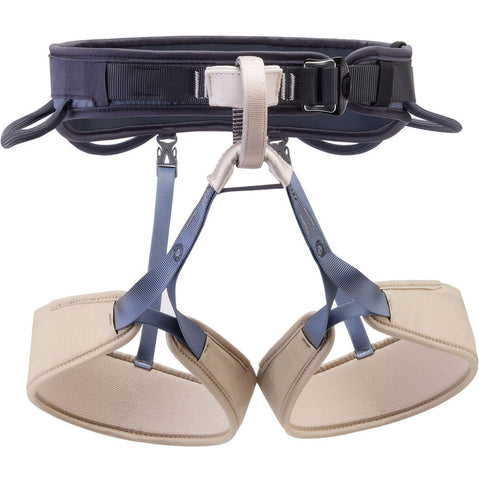 Petzl Men's Corax LT Climbing Harness in Dark Gray front