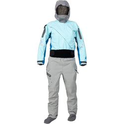 Kokatat Women's Odyssey GORE-TEX Pro Dry Suit in Ice front