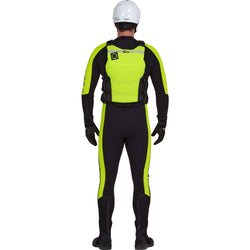 NRS Big Water Guide Lifejacket (PFD) in Safety Yellow model back