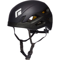 Black Diamond Vision MIPS Rock Climbing Helmet in Black angle