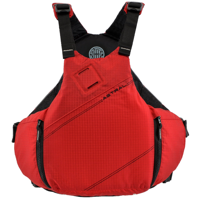 Astral YTV Lifejacket (PFD) in Cherry Creek Red front