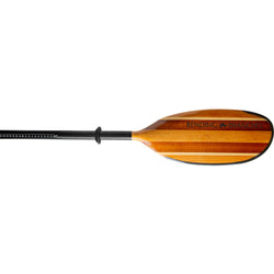 Bending Branches Angler Navigator Hybrid Wood 2-Piece Kayak Paddle blade face