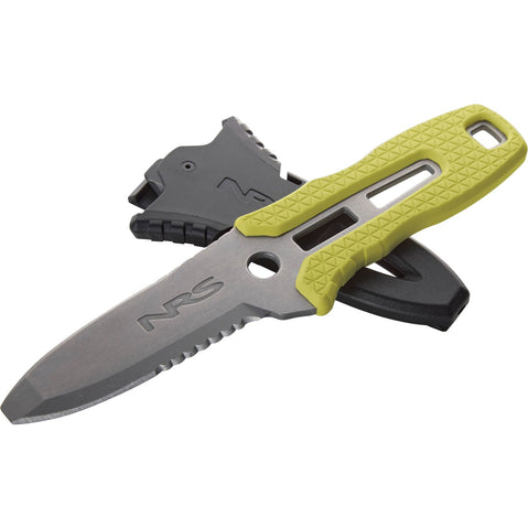 NRS Pilot Knife in Safety Yellow detail