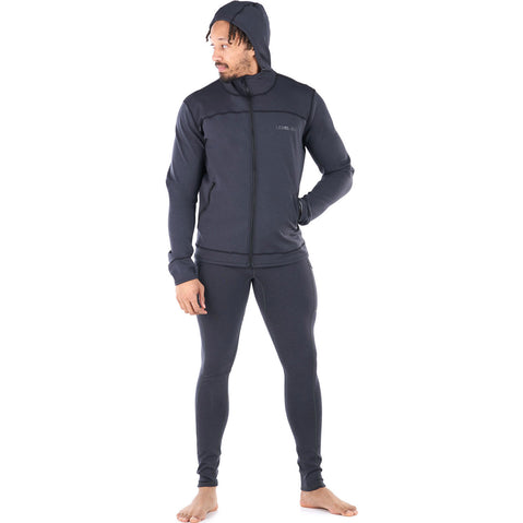 Level Six Men's Jericho Neoprene Hoody in Black Heather front
