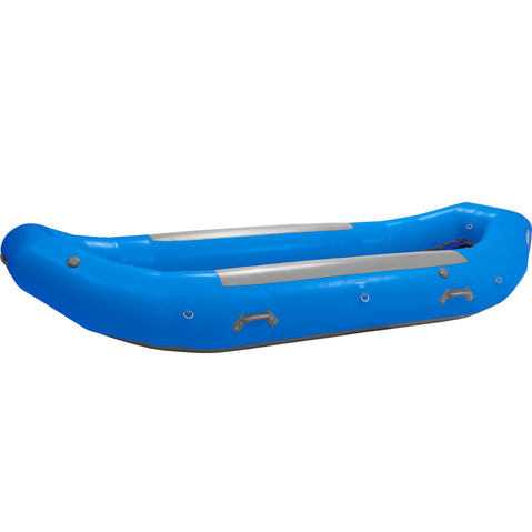 AIRE 126 Double-D Raft in Blue angle